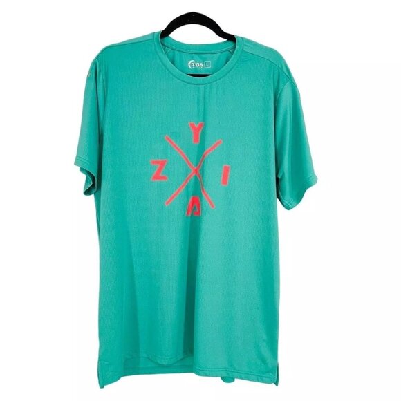 Zyia Men's Shirt L Active Moisture Wicking Zyia X TShirt NWOT - Picture 1 of 5